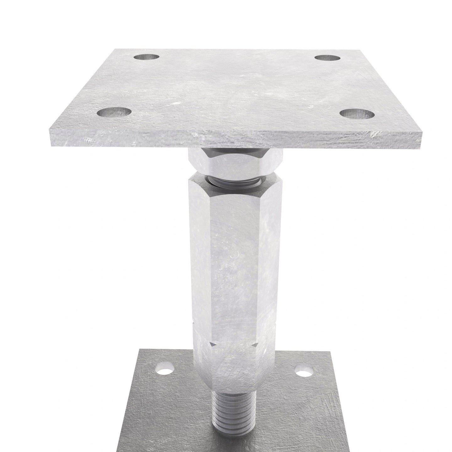 Stolpebasstödfot Betongfot justerbar stolphållare stolpeankare av trä stolpe höjdjusterbar stolpsko med plattastolpsko stolpskor betong