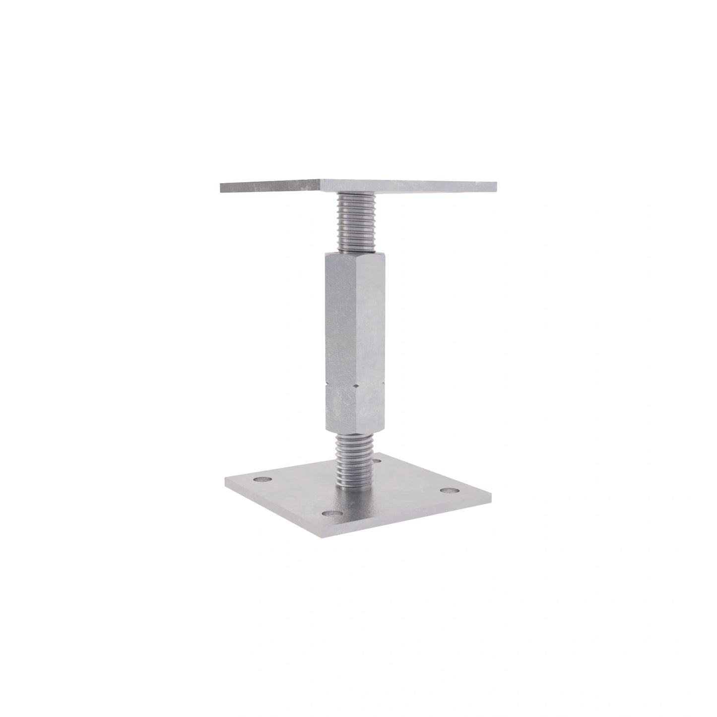 Stolpebasstödfot Betongfot justerbar stolphållare stolpeankare av trä stolpe höjdjusterbar stolpsko med plattastolpsko stolpskor betong