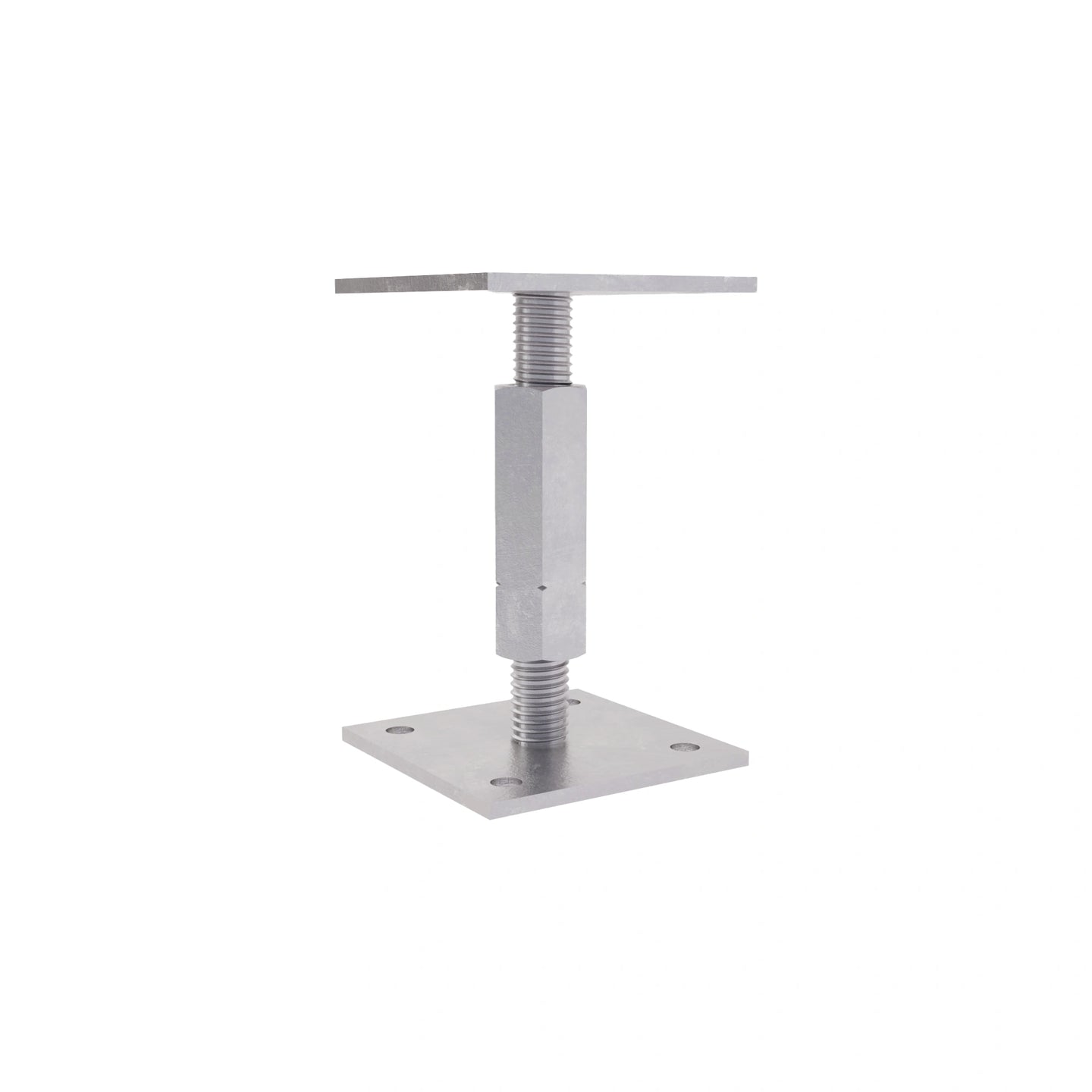 Stolpebasstödfot Betongfot justerbar stolphållare stolpeankare av trä stolpe höjdjusterbar stolpsko med plattastolpsko stolpskor betong 