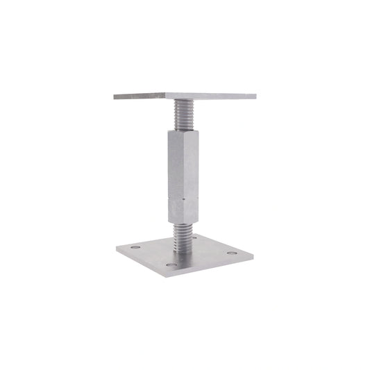 Stolpebasstödfot Betongfot justerbar stolphållare stolpeankare av trä stolpe höjdjusterbar stolpsko med plattastolpsko stolpskor betong 