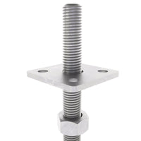 Stolpebasstödfot Betongfot justerbar stolphållare stolpeankare av trä stolpe höjdjusterbar stolpsko med plattastolpsko stolpskor betong 