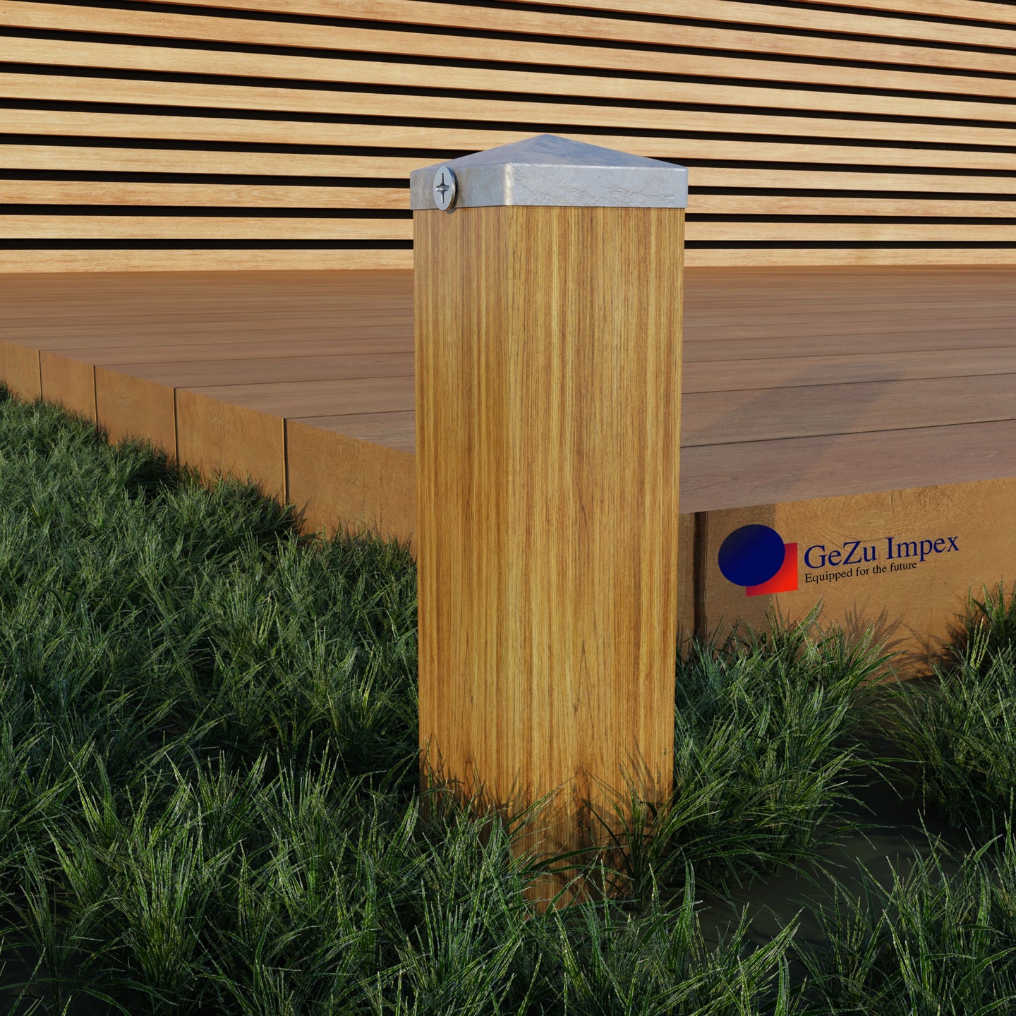 stolphatt stolplock för trästolpar galvaniserad stolpkeps rostfri Stolpkåpa stolpskydd stängselkåpa        